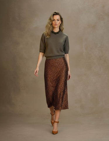 Women's Autumn Winter Sweaters Daily Basic Solid Color Short Sleeve Crew Neck Fitting Slim Casual Sweaters