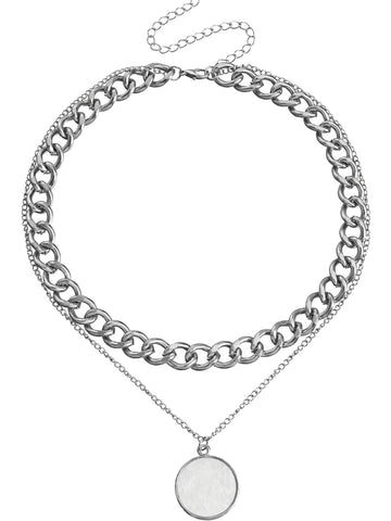 2025 Fashion Gold Layered Necklace Set for Women Elegant Statement Luxury Chic Everyday Fine Layering Necklaces Jewelry