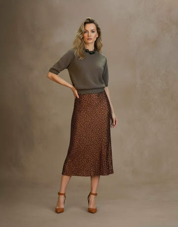 Women's Autumn Winter Sweaters Daily Basic Solid Color Short Sleeve Crew Neck Fitting Slim Casual Sweaters