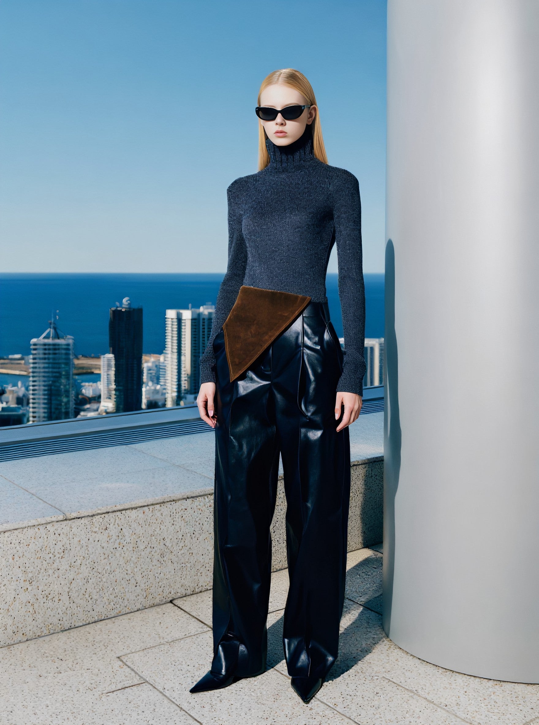 Casual Straight Leg Pants Full Length Fit Mid Waist Autumn Fashion Women's Bottom Wear Comfortable Loose Trousers