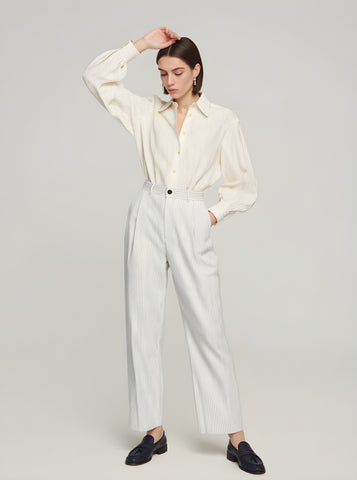 Women's Shirts Autumn Winter Fashion Daily 2025 Buttoned Exquisite Striped Long Sleeve Turn-down Collar Commute Shirts