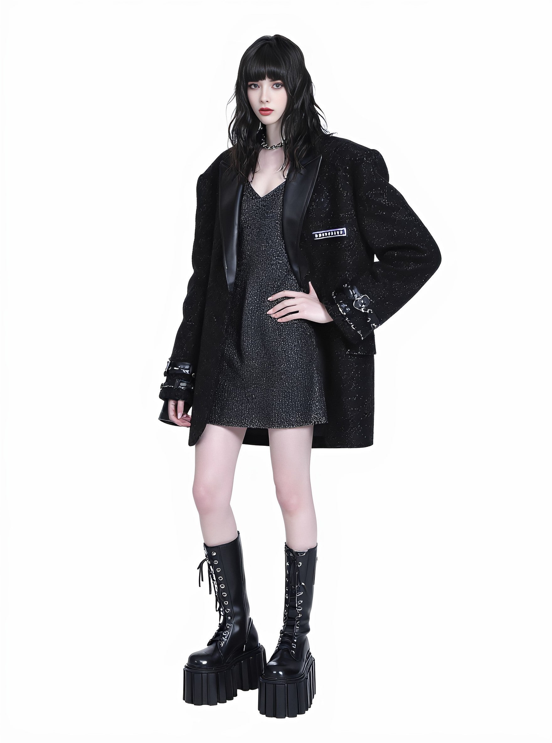 Loose Fit Long Sleeve Casual Style Women's Top Straight Tube Sleeve Regular Length Autumn Fashion Suit