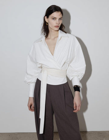 Women's Autumn Winter 2025 Shirts Daily Fashion Plain Long Sleeve V-Neck Regular Fit Office Lady Shirts