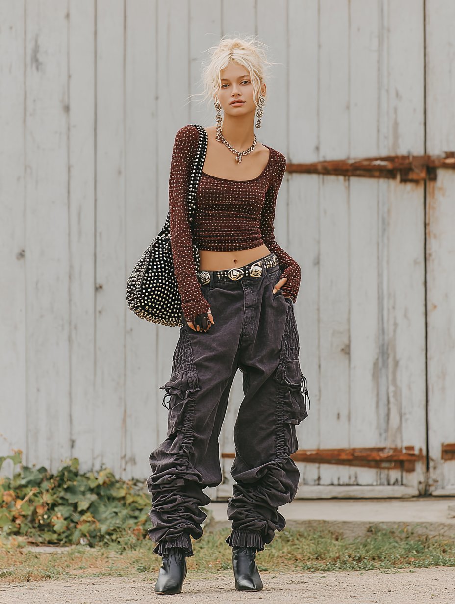 Casual Loose Long Straight Leg Pants Mid Waist Trousers For Women Spring Dress Autumn Fashion Comfortable Loose Fit Trousers