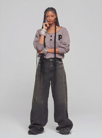 Women's T-Shirts Autumn Winter Fashion Daily 2025 Elegant Chic Letter Long Sleeve Round Neck Casual T-Shirts