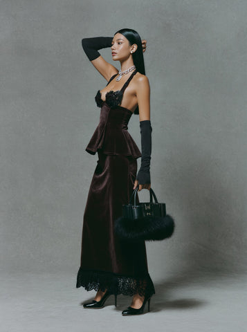 Casual Winter Clothes Women's Skirt Suit Set Comfortable Fashionable Outfit for cooler months