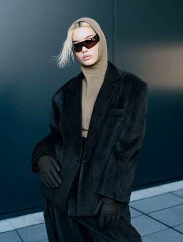 Loose Casual Long Sleeve Straight Tube Arm Autumn Suit Women's Fashion Top Comfortable Regular Length Outerwear