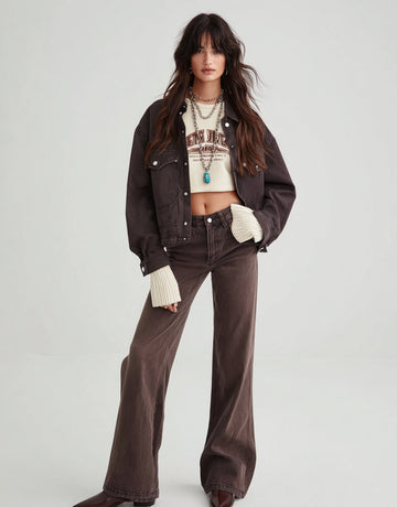 Casual Straight Leg Pants Full Length Fit Mid Waist Spring Dress Autumn Fashion Women's Bottom Wear Comfortable Trousers