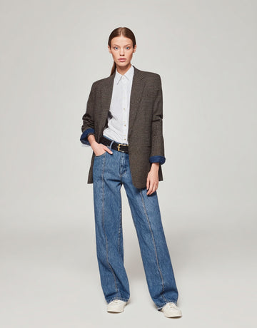 Women's Blazers Autumn Winter Fashion Daily 2025 Stylish Elegant Plain Long Sleeve Lapel Blazers