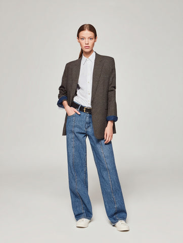 Women's Blazers Autumn Winter Fashion Daily 2025 Stylish Elegant Plain Long Sleeve Lapel Blazers