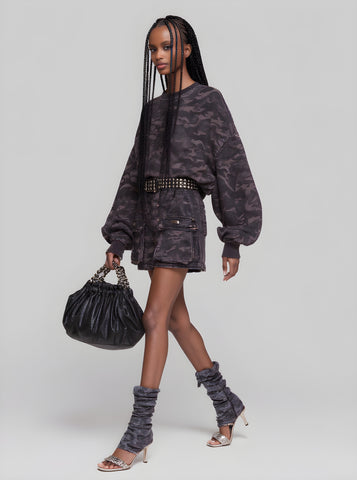 Women's Hoodies Summer Fashion Daily 2025 Stylish Chic Printed Long Sleeve Round Neck High Street Hoodies