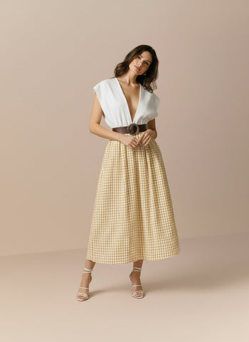 Autumn Winter Casual Dress V-neck Long A-line Skirt Style Sleeveless Women's Clothing Body-Fitting Fashionable Gown