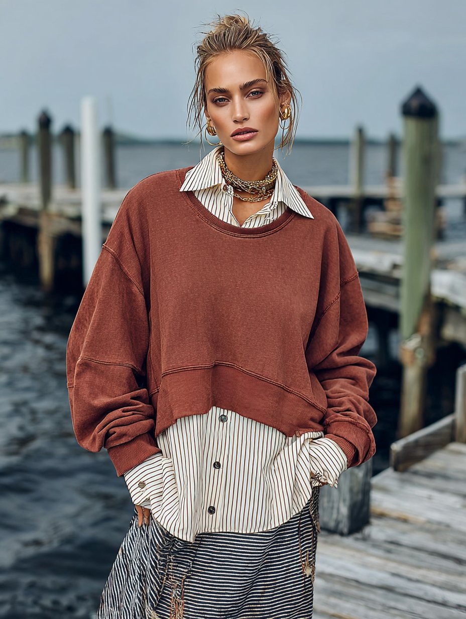 Spring Autumn Hoodie Dress Straight Sleeve Fit Style Casual Women's Top Fashionable Comfortable Streetwear