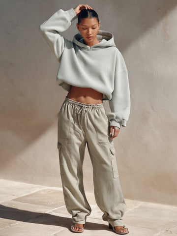 Women's Sweatshirts Autumn Winter Comfortable Daily Simple Solid Color Long Sleeve Hooded Casual Hoodie