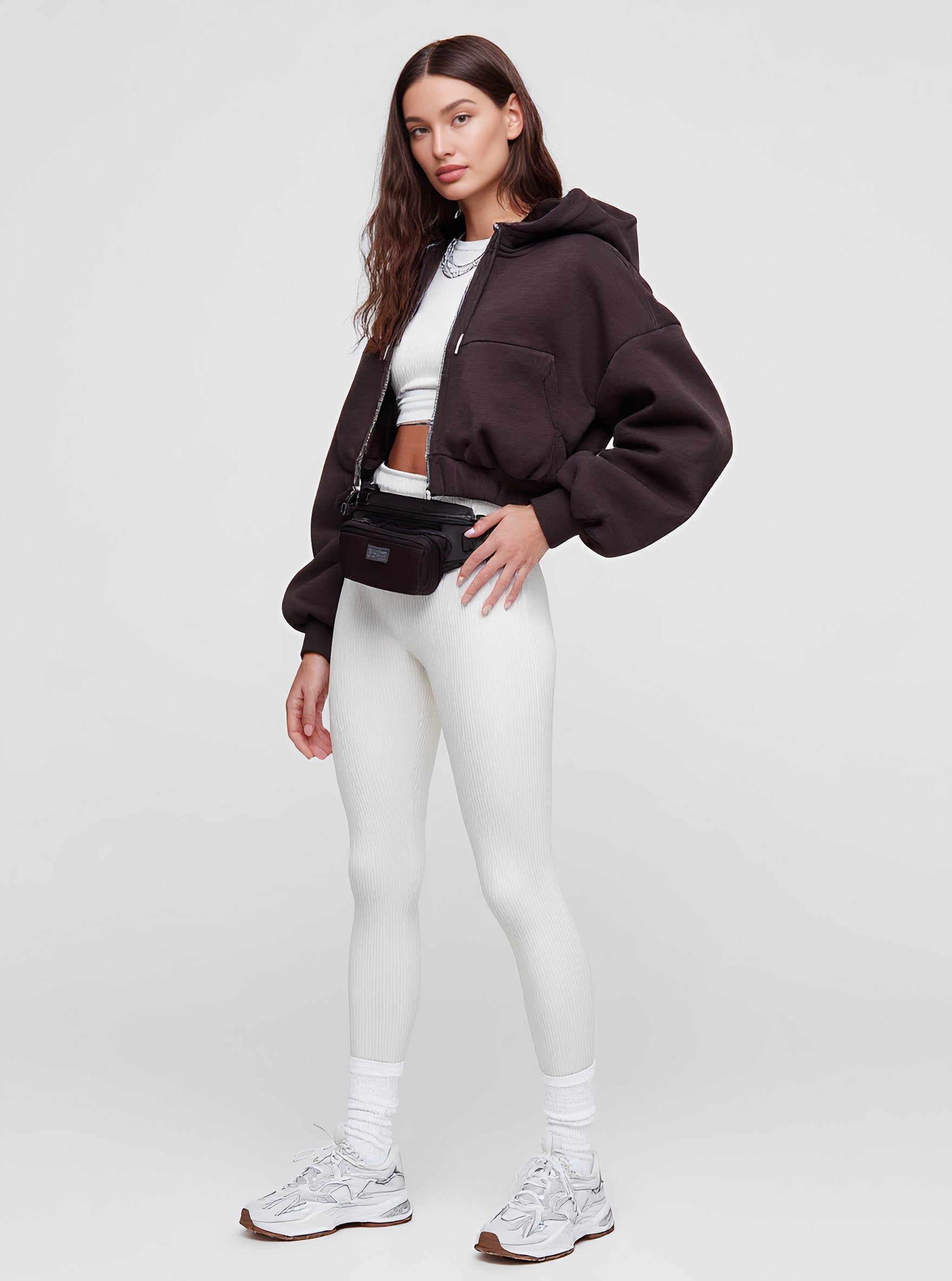 Casual Collar Jacket Autumn Winter Clothes Women's Fashion Upperwear Coat Casual Style Turn-down Collar