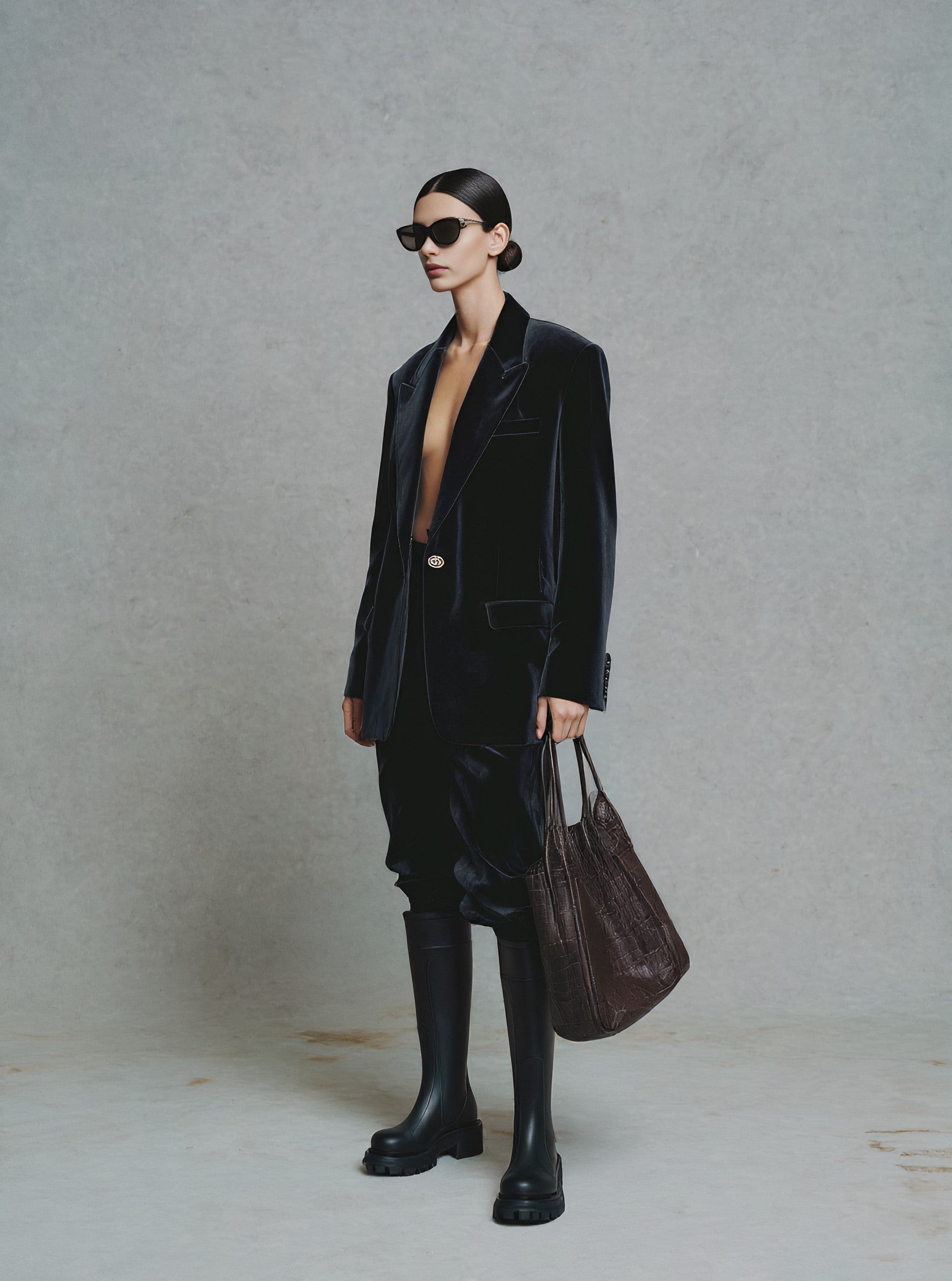 Loose Fit Long Sleeve Winter Jacket Casual Style Straight Sleeve Regular Length Women's Top Fashion Outerwear Coat