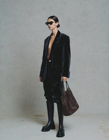 Style Straight Sleeve Coat