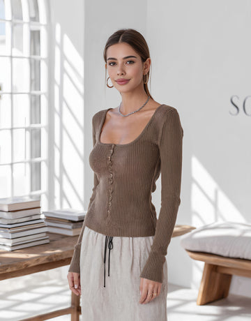 Autumn Stylish Long Sleeve T-Shirt Casual Straight Sleeve Regular Length Women's Top Fashionable Comfortable Casual Wear