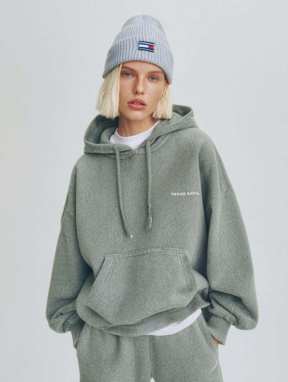Loose Fit Casual Winter Hoodie Straight Sleeve Style Women's Sweatshirt Comfortable Streetwear Fashion Upper Apparel