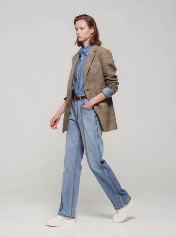 Women's Blazers Autumn Winter 2025 Elegant Stylish Plain Long Sleeve Lapel Casual Blazers