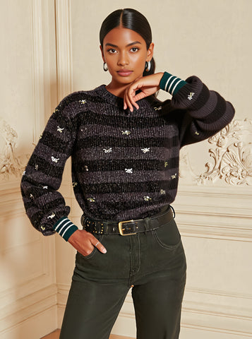 Autumn Sweater Casual Fit Long Sleeve Round Neck Straight Tube Sleeve Regular Length Top Women's Fashion Knitwear