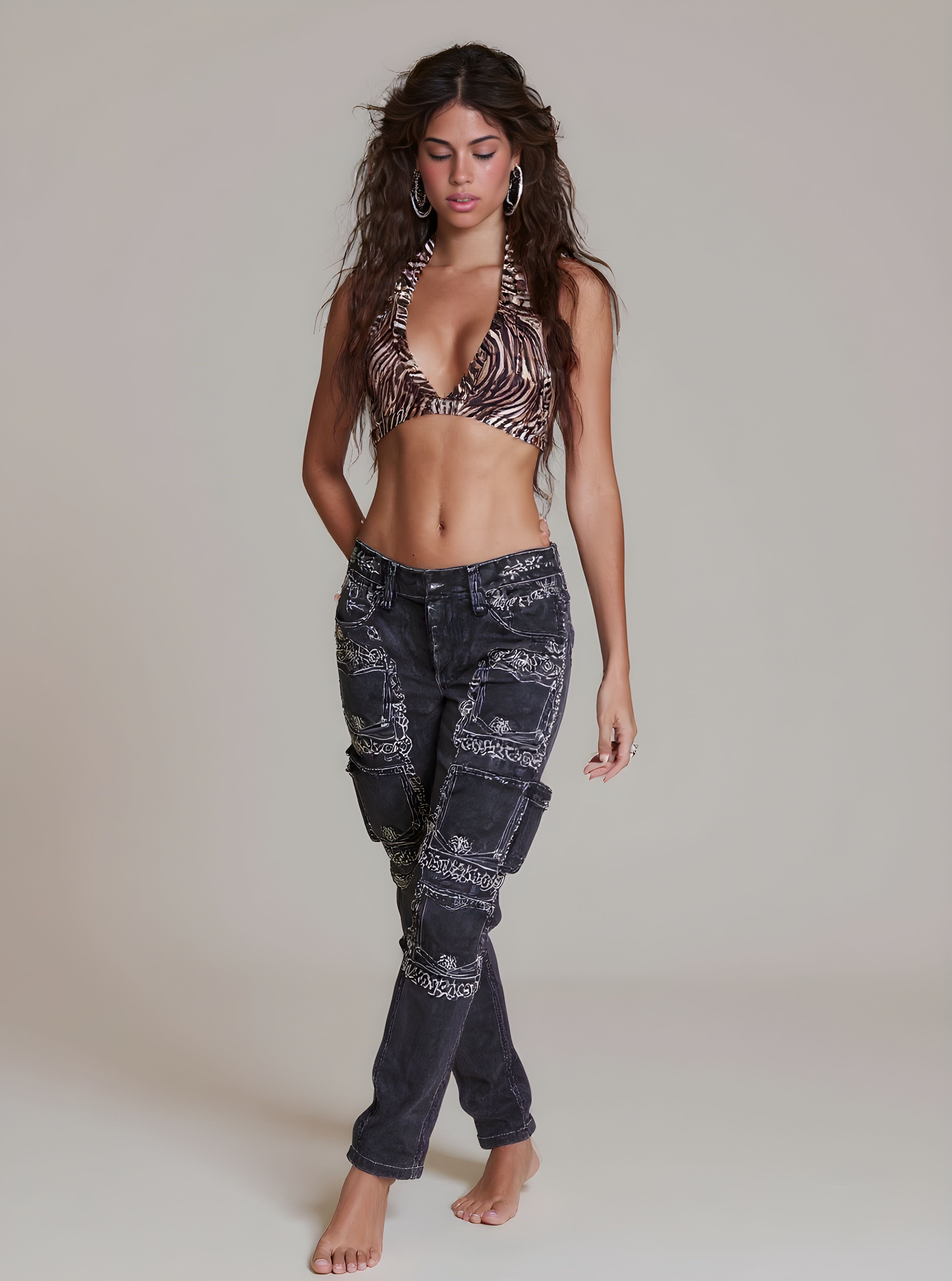 Women's Camisoles Summer Fashion Daily 2025 Trendy Chic Leopard Sleeveless V-neck Sexy Nightclub Camisoles