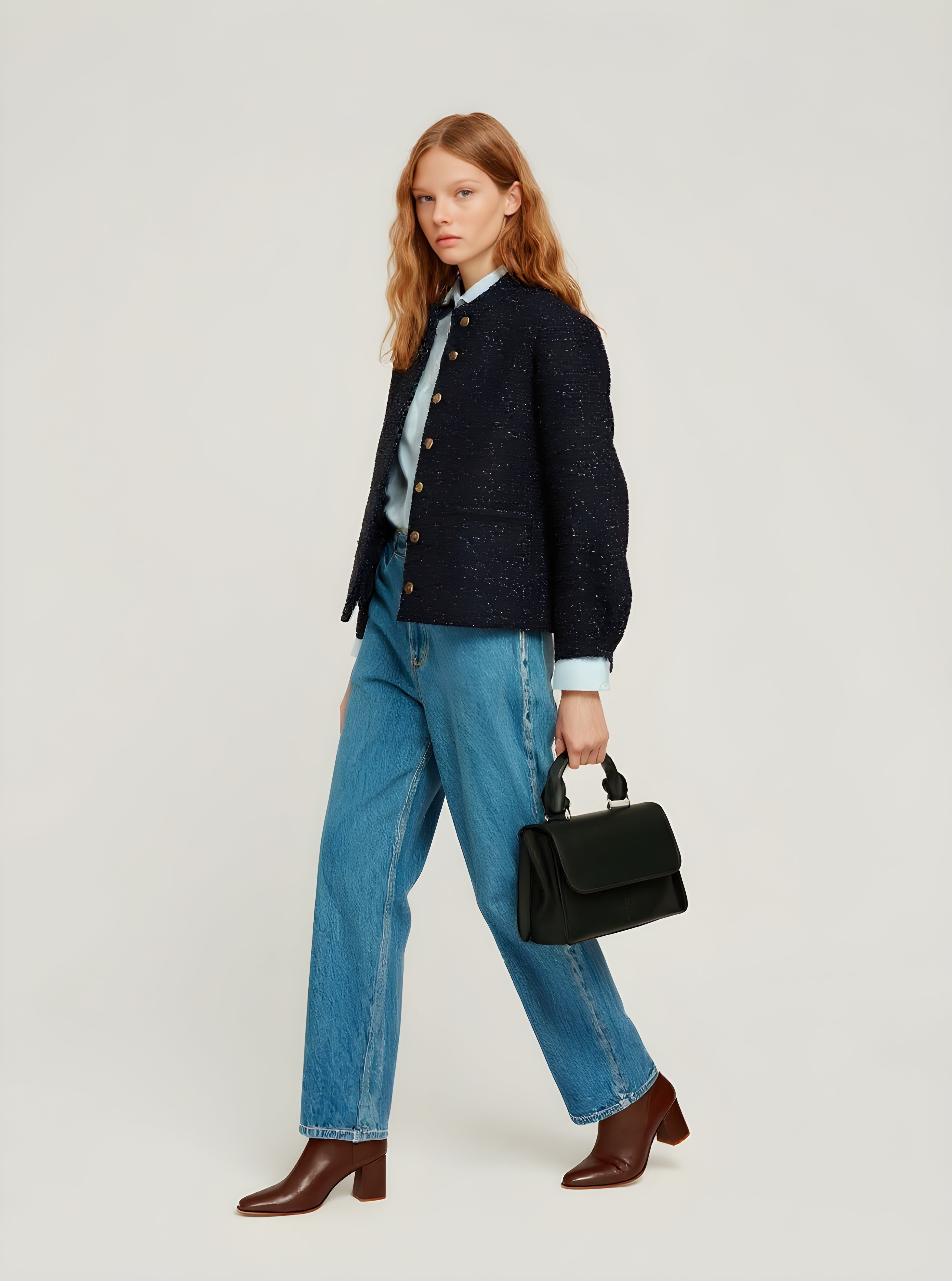 Women's Winter Jackets Autumn Winter Fashion Daily 2025 Buttoned Wilderness Plain Long Sleeve Round Neck Casual Coats