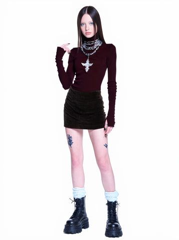 Autumn Long Sleeve T-Shirt Casual Straight Sleeve Top Regular Length Women's Fashionable Tee Comfortable Breathable Shirt