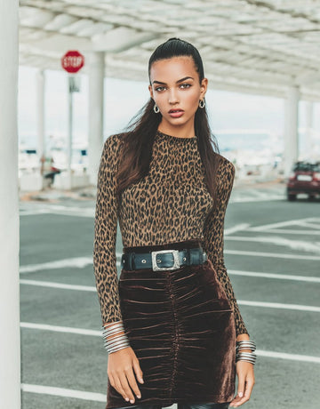 Retro Long Sleeve T-Shirt Autumn Winter Casual Clothes Straight Sleeve Length Regular Women's Top Fashion Streetwear