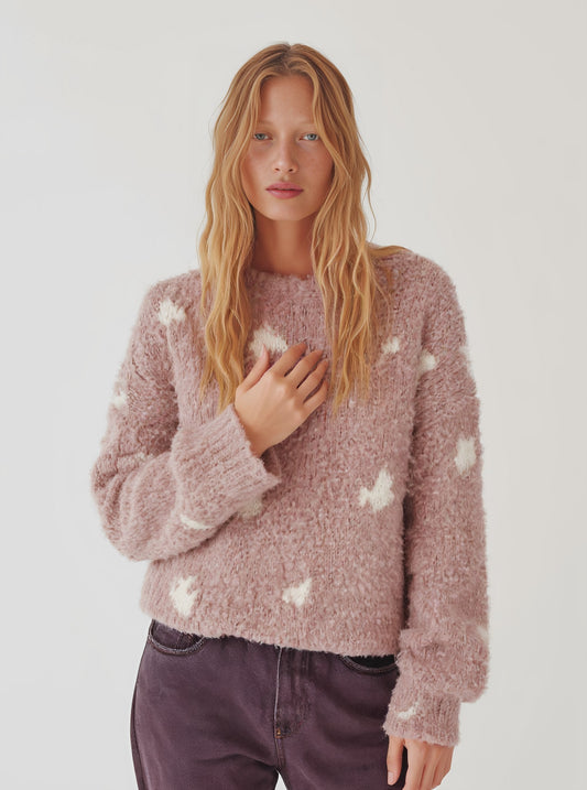 Winter Sweater Casual Long Sleeve Round Neck Loose Fit Straight Sleeve Regular Length Women's Top Fashion Comfortable Knitwear