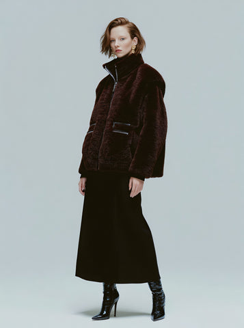 Winter Plush Coat Women's Casual Style Comfortable Warm Outerwear for Cold Weather