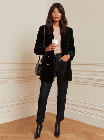 Autumn Casual Fit Long Sleeve Straight Tube Arm Women's Top Fashion Style Regular Length Classic Businesswear