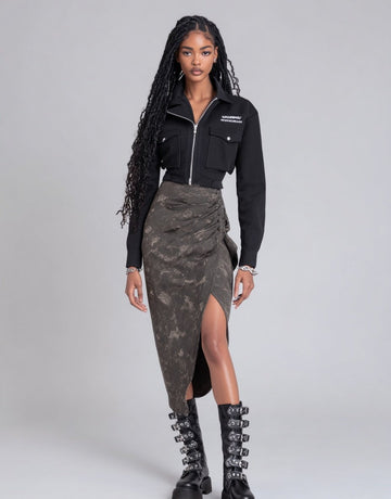 Women's Lightweight Jackets Autumn Winter 2025 Elegant Chic Plain Long Sleeve Turn-down Collar High Street Jackets