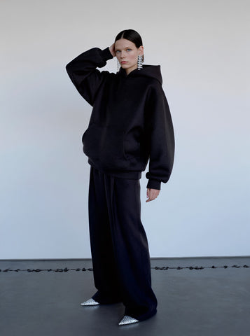 Loose Fit Winter Hoodie Casual Straight Sleeve Women's Top Comfortable Streetwear Fashion Upper Apparel Spring Autumn