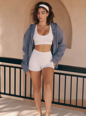 Women's Winter Jackets Summer Elegant Edgy 2025 Trendy Plain Long Sleeve Hooded Coats Casual