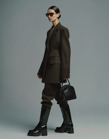 Loose Casual Winter Clothes Long Sleeve Straight Tube Sleeve Regular Length Top For Women Comfortable Fashion Outerwear