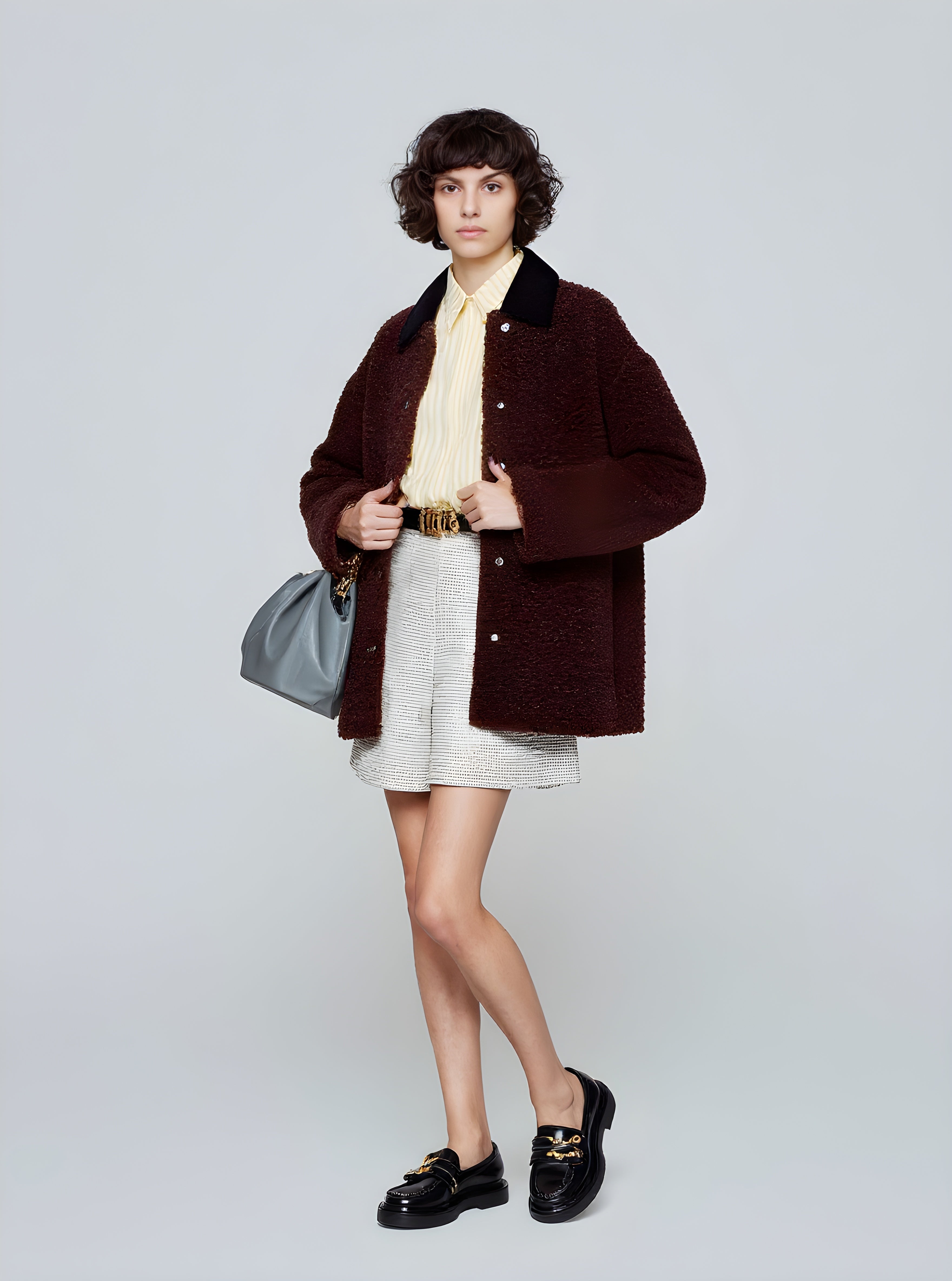 Women's Winter Jackets Autumn Winter Fashion Daily 2025 Simple Elegant Plain Long Sleeve Lapel Casual Coats