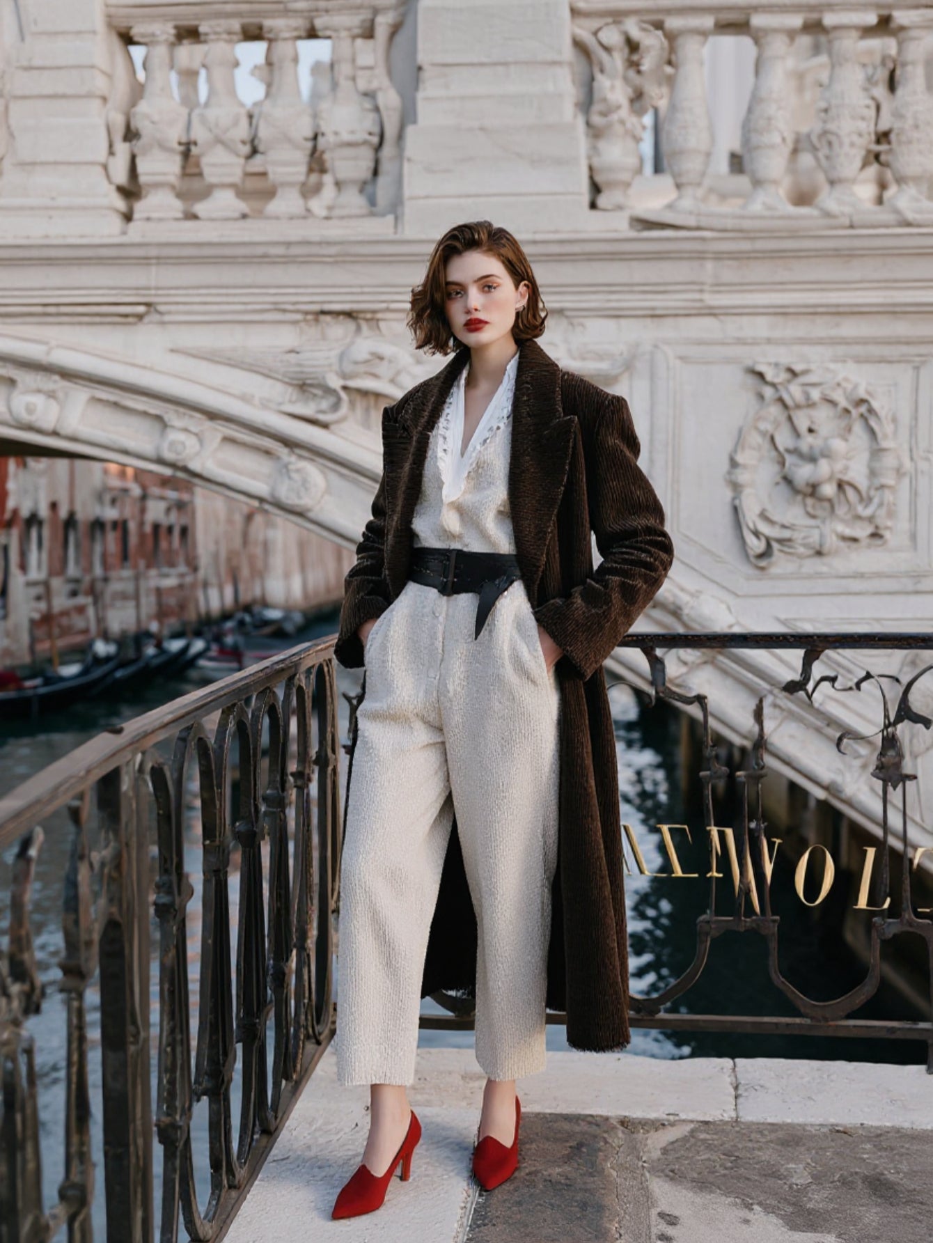 Autumn Trench Coat 2025 Women's Elegant Plain Long Sleeve Lapel Basics Long Trench Coat