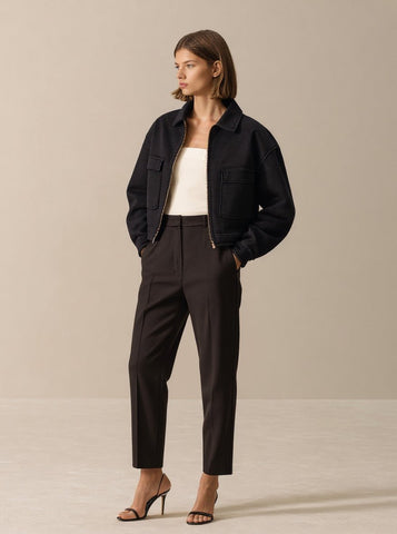 Autumn Winter Casual Style Jacket Women's Top Wear Fashionable Comfortable Design