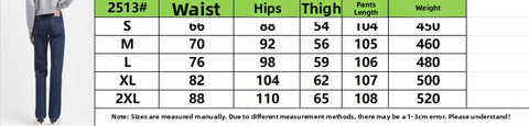 Women's Casual Loose Stretch Straight-Leg Jeans Comfortable Fit European And American Style 