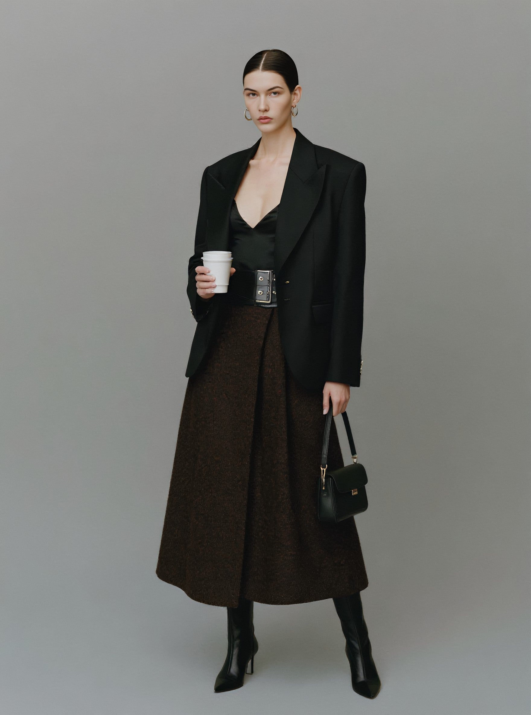 Loose Casual Winter Clothes Long Sleeve Straight Tube Sleeve Regular Length Top For Women Comfortable Fashion Outerwear