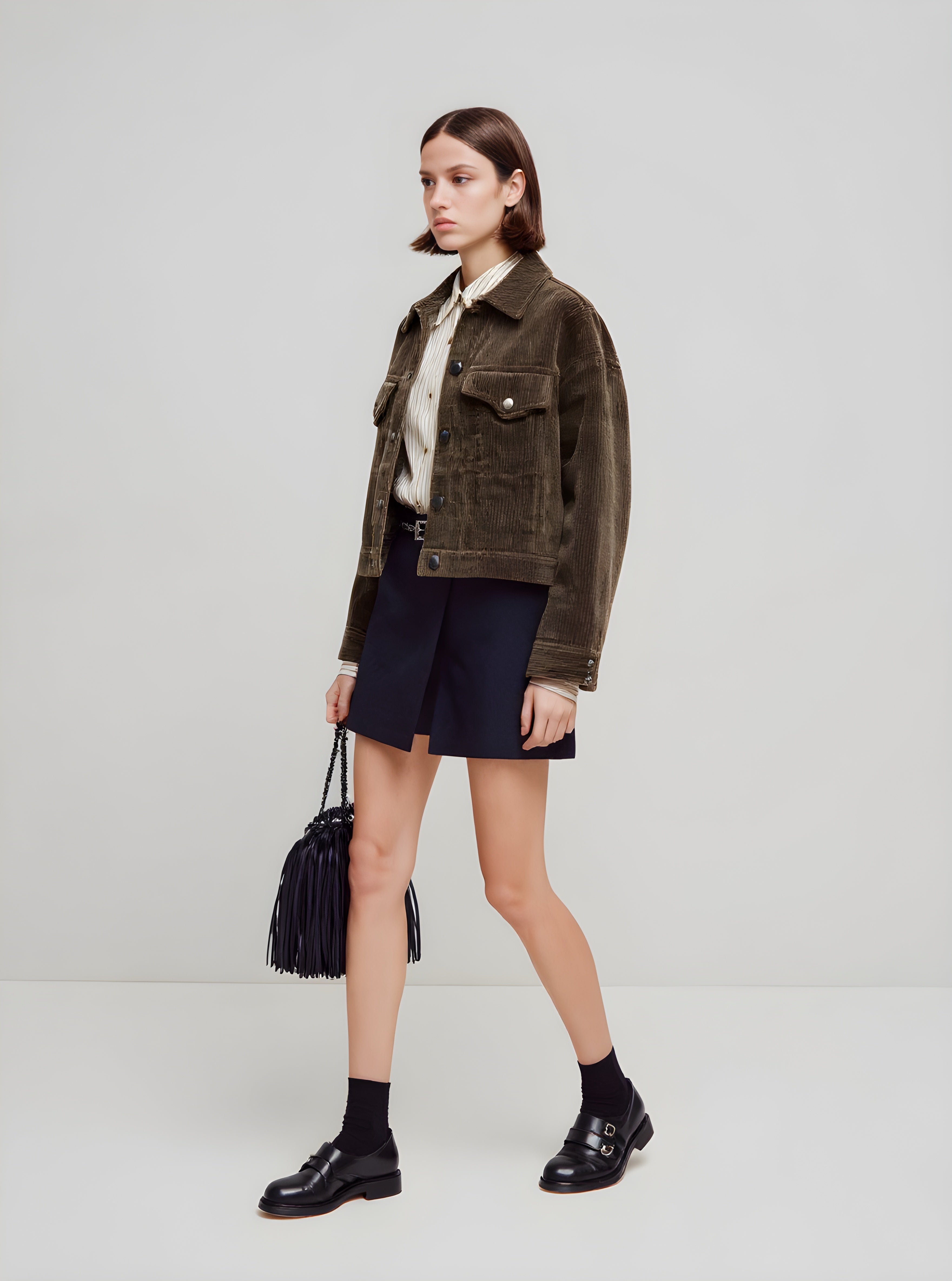 Women's Lightweight Jackets Autumn Winter Fashion Daily 2025 Chic Versatile Plain Long Sleeve Lapel Casual Jackets