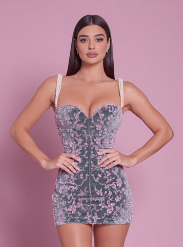 Party Dress Short Tight Bodycon Skirt Style Women's Fashion Spring Autumn Seasonal Clothing Casual Wear