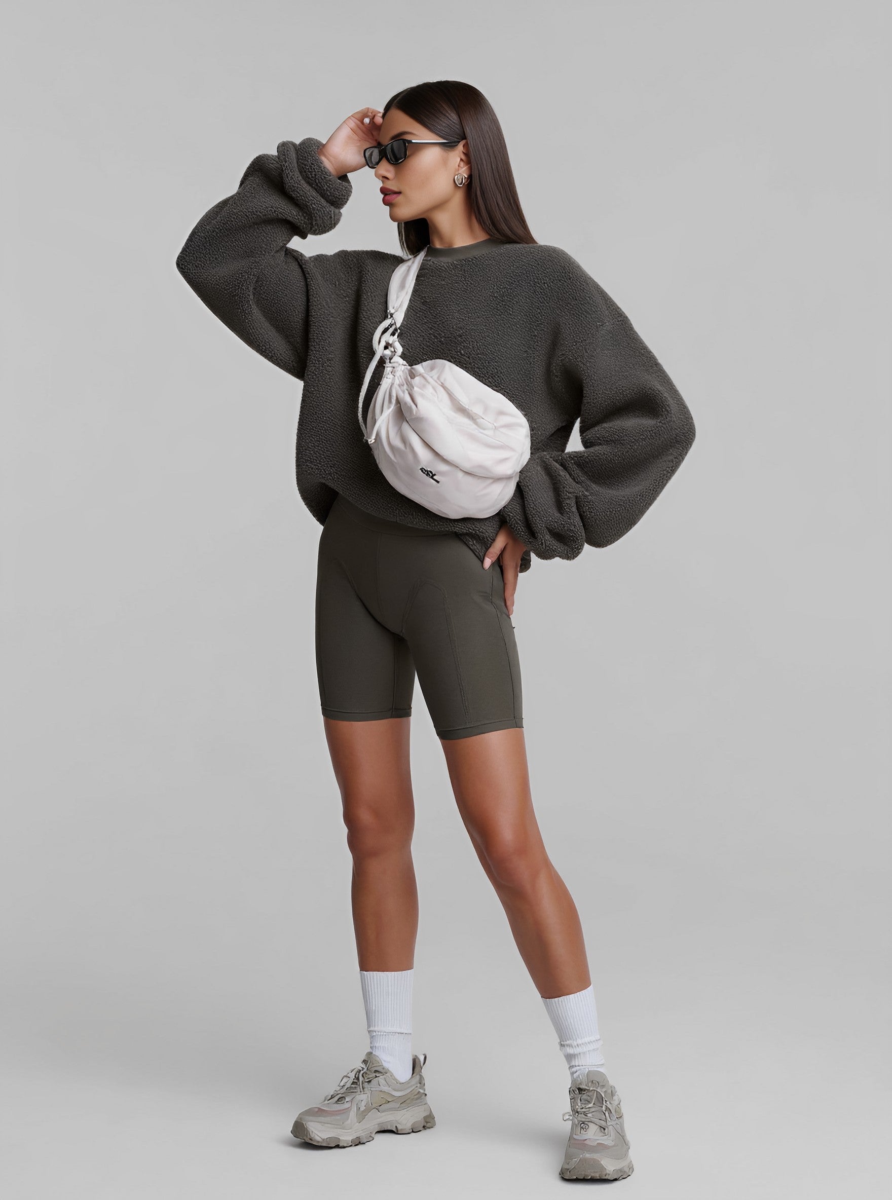 Autumn Winter Pullover Casual Fit Straight Sleeve Style Comfortable Streetwear For Women Fashionable Top Quality Clothing