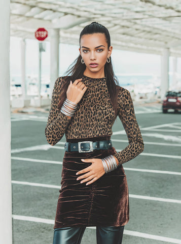 Retro Long Sleeve T-Shirt Autumn Winter Casual Clothes Straight Sleeve Length Regular Women's Top Fashion Streetwear