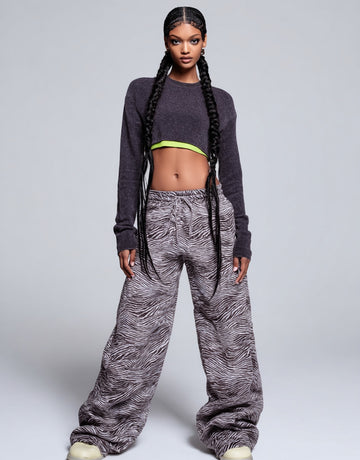 Women's Pants Autumn Winter Fashion Daily 2025 New Stylish Leopard Print Long Sleeve Full Length Casual Pants