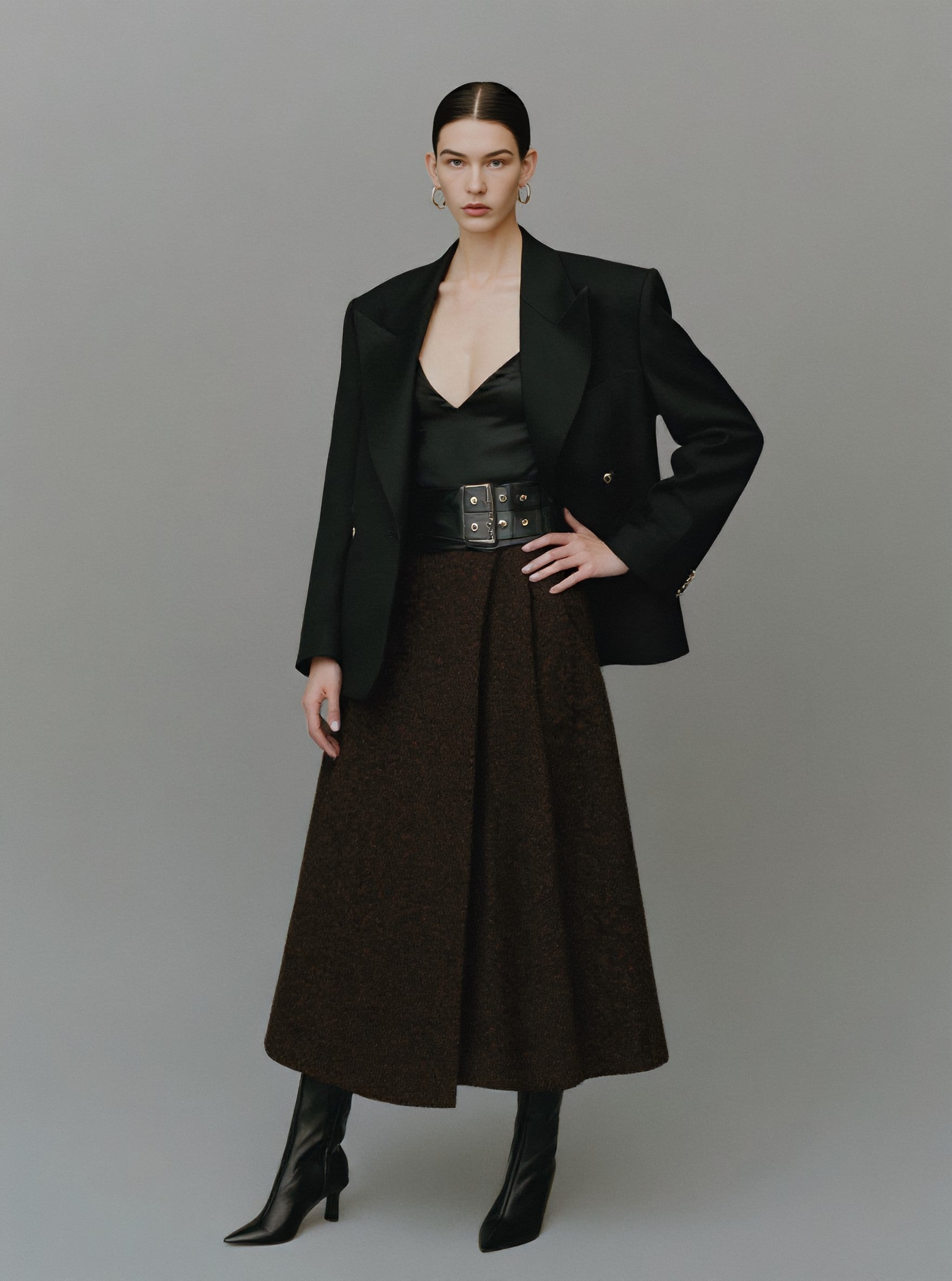 Loose Casual Winter Clothes Long Sleeve Straight Tube Sleeve Regular Length Top For Women Comfortable Fashion Outerwear