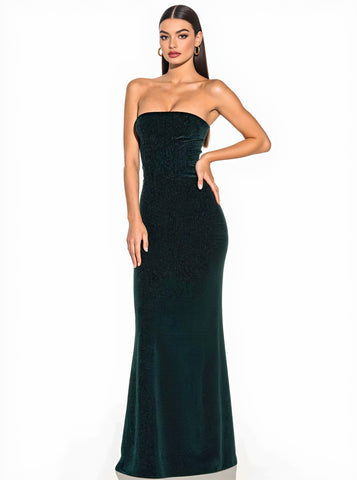 Fashionable Tight Summer Dress No Sleeve Floor-Length Skirt Style Elegant And Stylish Women's Clothing For The Summer Season