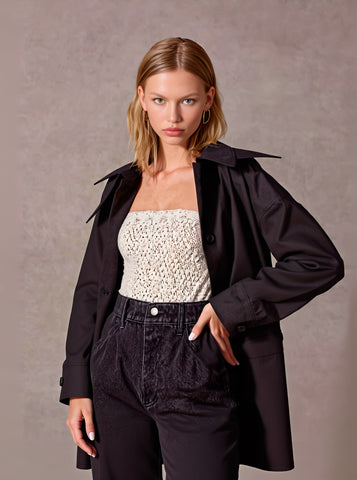 Casual Style Windbreaker Autumn Regular Length Top Women's Fashion Outerwear Practical And Stylish