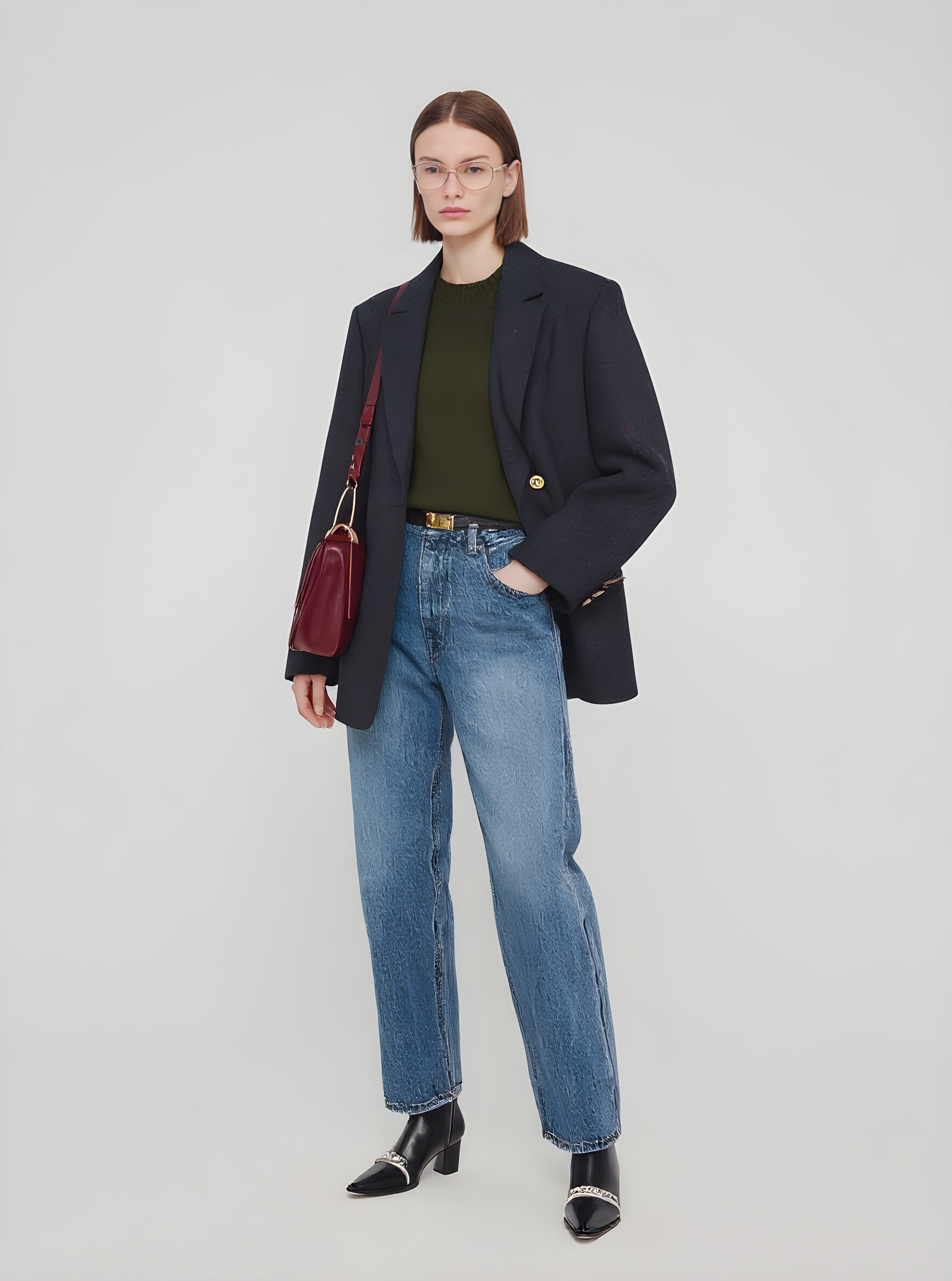 Women's Blazers Autumn Winter 2025 Elegant Classic Plain Long Sleeve Turn-down Collar Casual Blazers